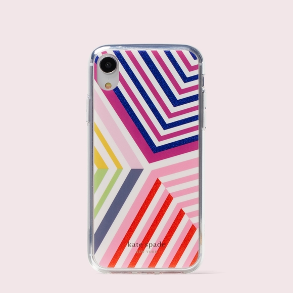 kate spade Accessories - Kate Spade Glitter Geobrella iPhone XR Case